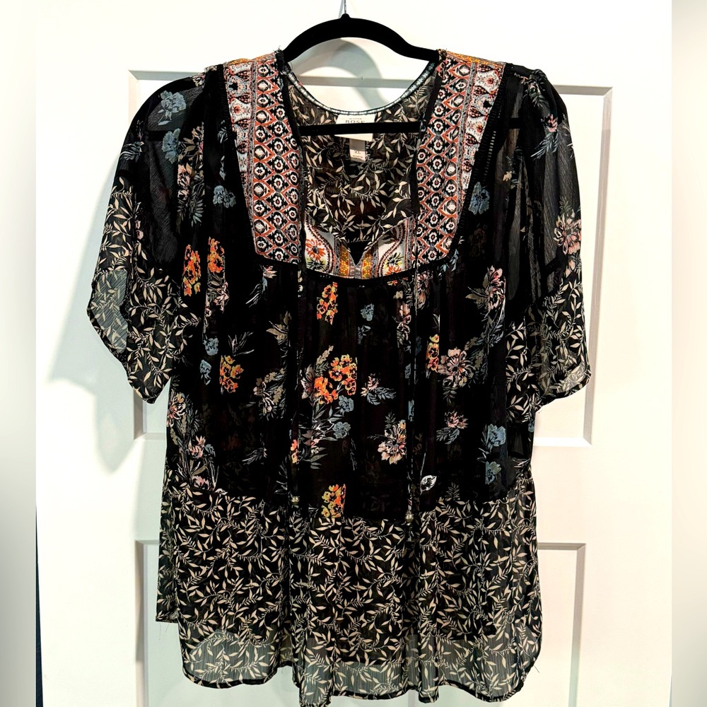 Knox Rose peasant blouse
